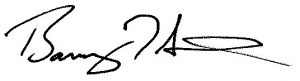 Barry's Signature