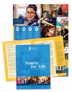 Collage of 2019 Community Impact Report 